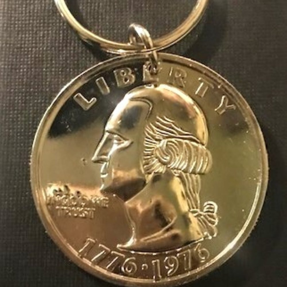 Bicentennial Coin Key Chain